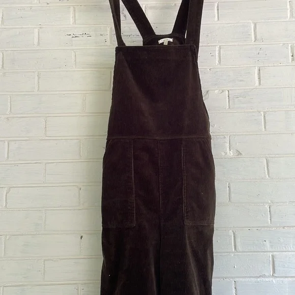 Rylee and Cru brown corduroy overalls - Picture 3 of 5
